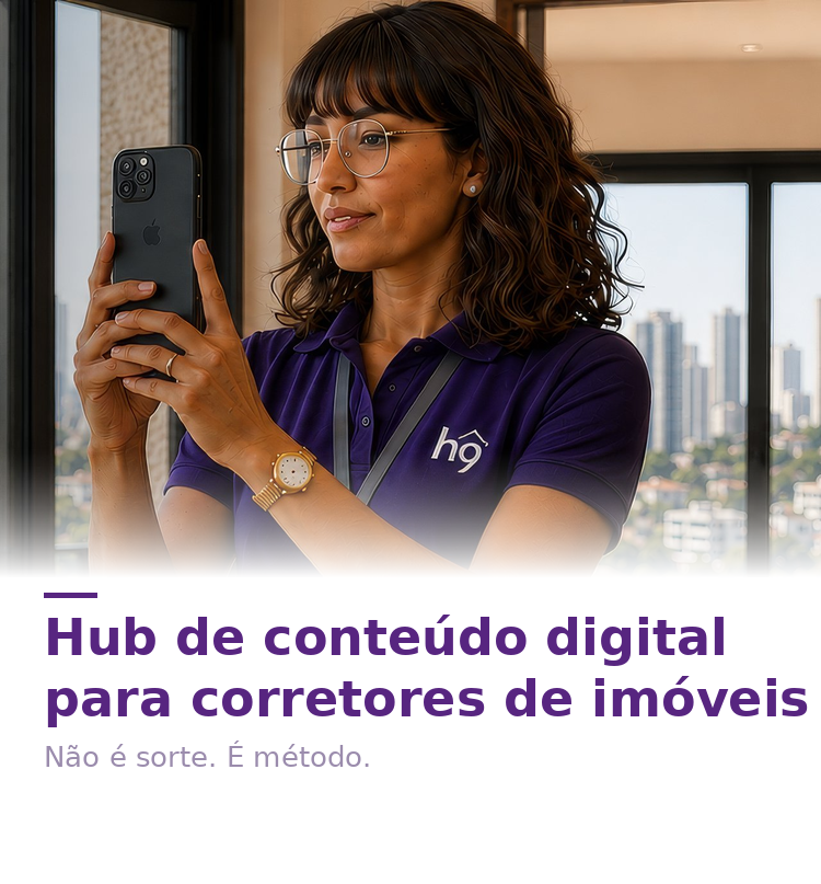 Anahii filmando apartamento